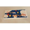 Petite plaque Joyeux Anniversaire bleue