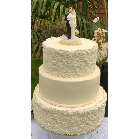 Pièce Montée Fraisiers en Wedding cake