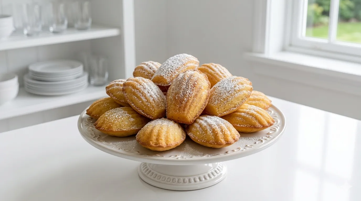 recette biscuit madeleine
