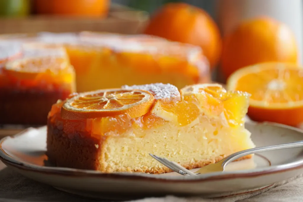 gâteau à l'orange recette grand mère