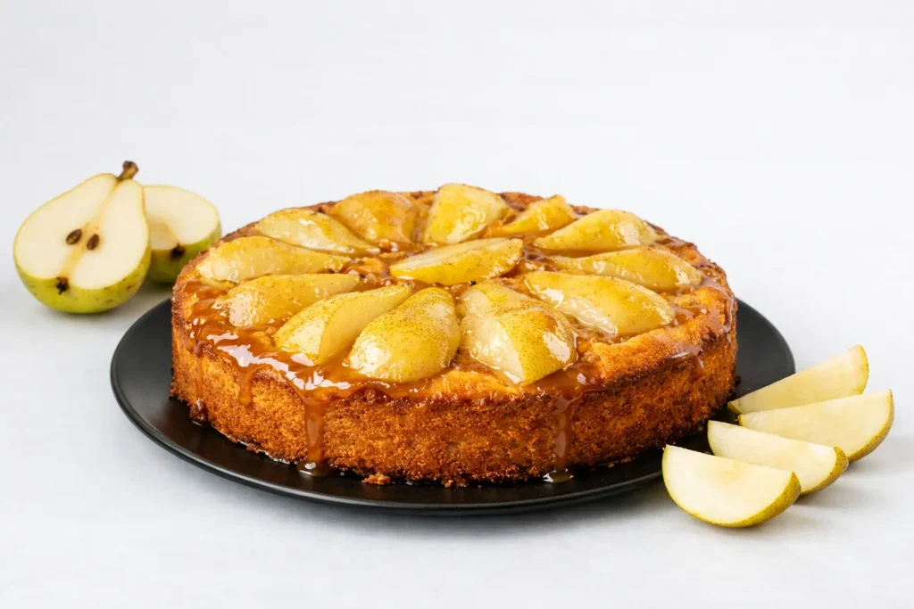 gâteau au poire de grand-mère