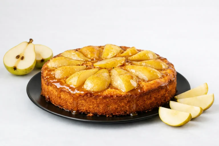 gâteau au poire de grand-mère