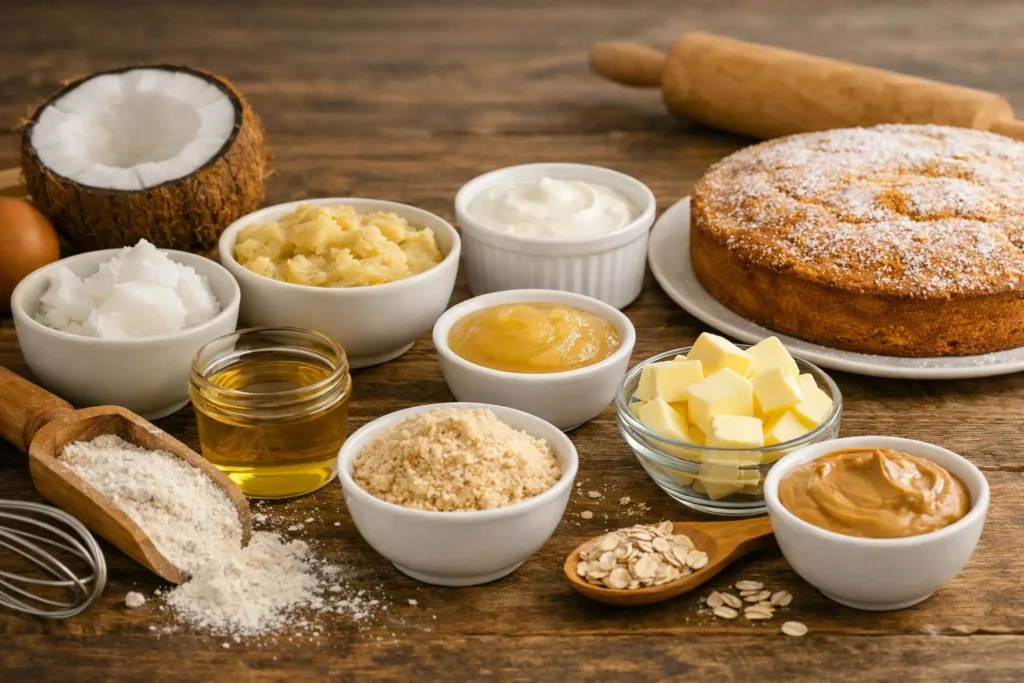 par quoi remplacer le beurre dans un gâteau