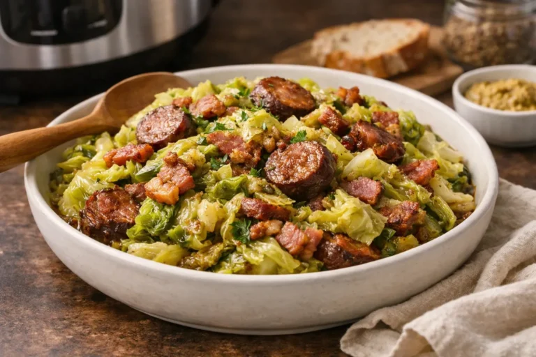 recette chou vert cookeo