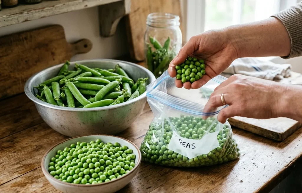 peut on congeler des petit pois frais sans blanchir