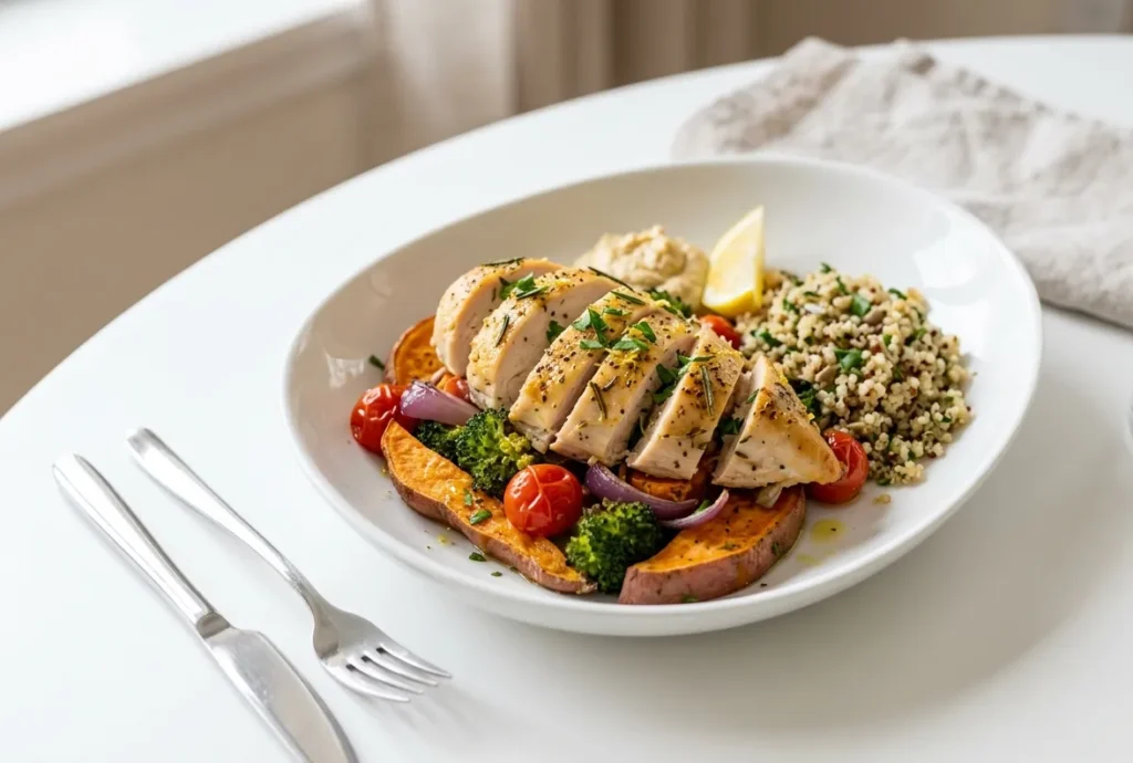 recettes poulet healthy