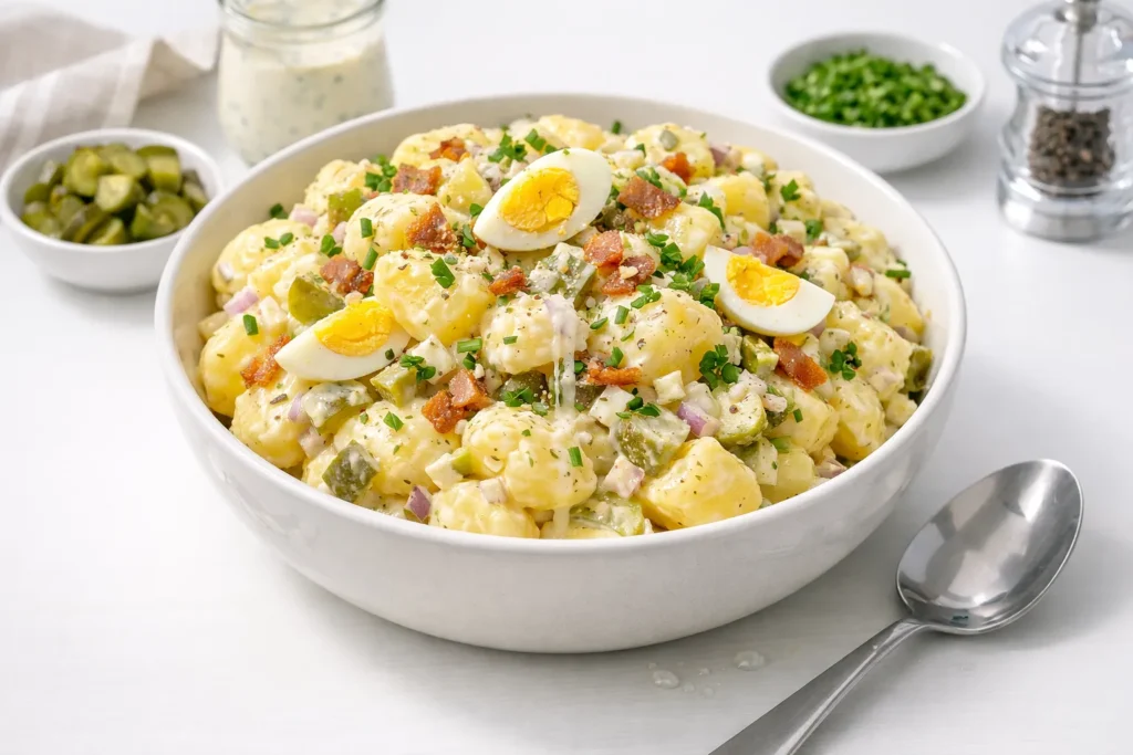 salade de pomme de terre grand-mère