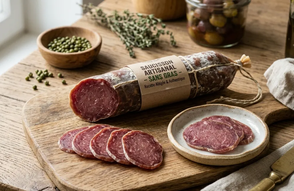 saucisson sans gras