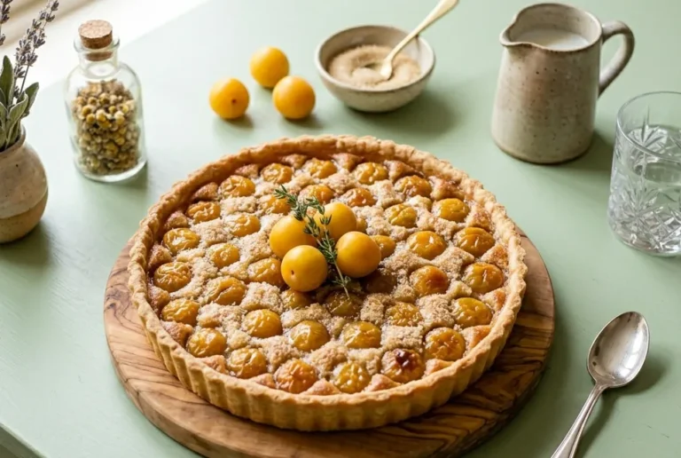 tarte mirabelle de ma grand-mère