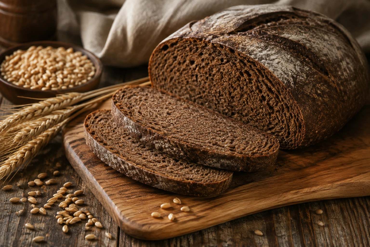 Calories du pain de seigle : profil et atouts nutritionnels