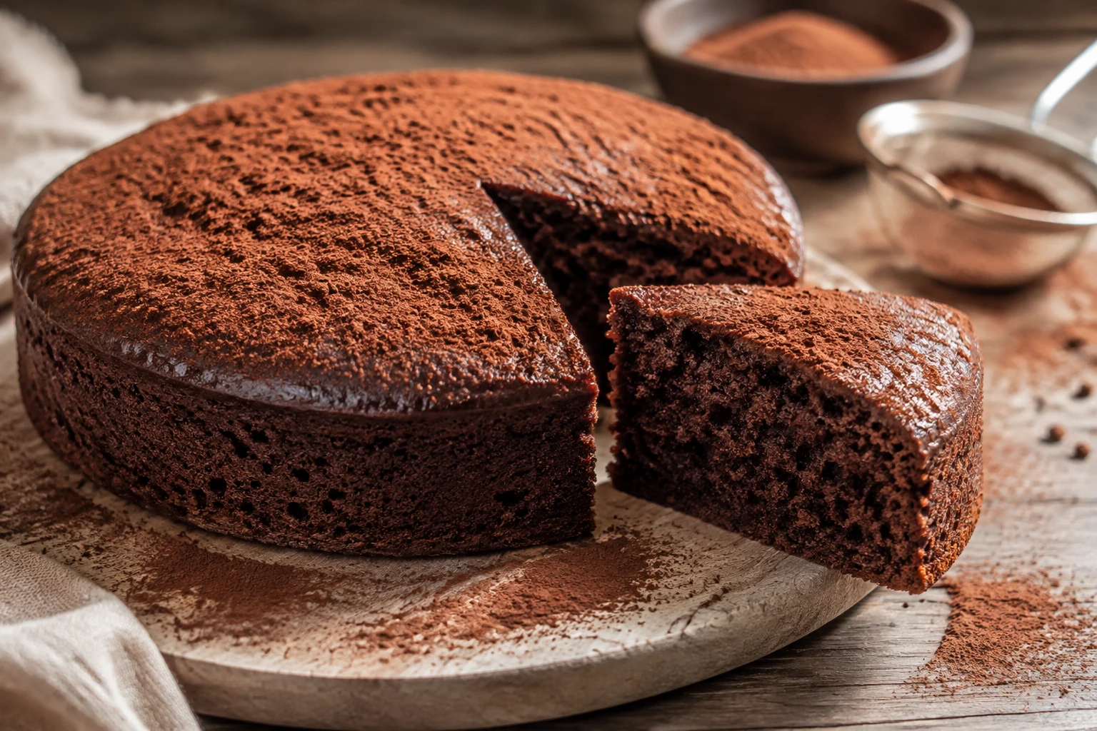 Secrets pour réussir votre gâteau au cacao moelleux
