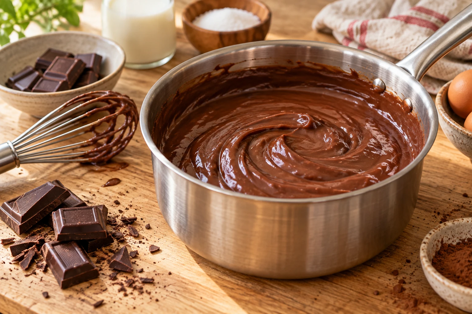 Chocolate crème pâtissière : mes dosages selon l’usage